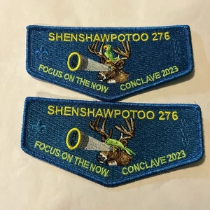 Shenshawpotoo OA Lodge 276-2023 Section E9 Conclave Flaps Pirate Merged S140-141 - Picture 1 of 2