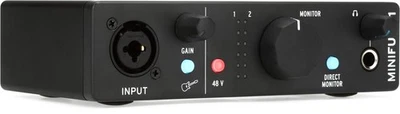 Arturia MiniFuse 1 USB-C Audio Interface - Black - Image 1 of 4