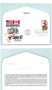 S01-4262, CAPEX 87, WILDLIFE, GRAY SQUIRREL, * ARTMASTER FDC - Picture 1 of 1
