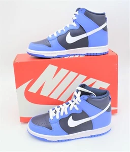 NEW NIKE DUNK HIGH SHOES GS SIZE 6.5Y WOMEN'S SZ 8 OBSIDIAN BLUE DB2179-400 - Picture 1 of 6