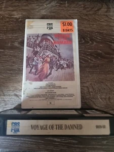 Voyage Of The Damned. (1976). Faye Dunaway& James Mason. VHS EX RENTAL - Bild 1 von 2
