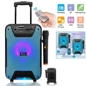 Tragbarer Bluetooth Lautsprecher RGB Subwoofer TWS USB Musikbox Boombox Party - Bild 1 von 13