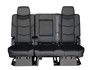 Escalade ESV 2020 2018 2016 2015 2015 platino segunda fila asiento de banco negro - Imagen 1 de 3