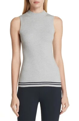 RAG & BONE Alanna Merino Wool Blend Rib Knit Tank Top Sz L W284636XCND MSRP$225 - Image 1 of 4