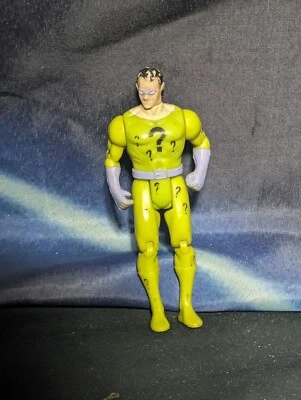 Figura de acción de colección The Riddler Toy Biz 1989 DC Super Powers 4 1/2" Batman Foto 1 de 4