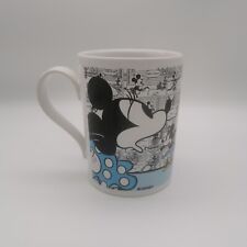Mickey & Minnie Mouse Disney Coffee Mug Comic Strip Sketch Tams Collectable 