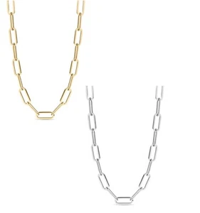 Collar de cadena con clip de acero inoxidable con cable de acero inoxidable collar de 6 mm - Imagen 1 de 10