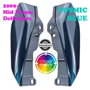 Cosmic Blue Pearl Mid-Frame Air Deflector for 2009+ Harley Street Road Electra - Picture 1 of 6