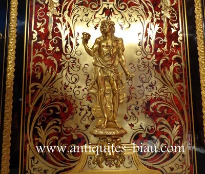 Antigüedades Francés Boulle Marquetería Napoleón III período en perfecto estado XIX Foto 1 de 4