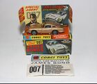 Corgi 261 James Bond Aston Martin, Mint in Pristine Original Box & Sealed Pack