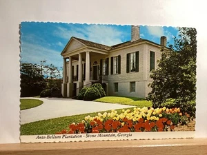 Ante Bellum Plantation, Manor House: Stone Mountain, GA - Postal de colección - Imagen 1 de 3