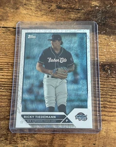 2023 Topps Pro Debut Sparkle Foil /175 Ricky Tiedemann #PD-111 Fisher Cats - Picture 1 of 2
