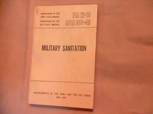 Book military sanitation department of the army and the Air Force May 1957 - Bild 1 von 2
