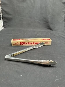 💵Vintage Kitchen Tongs w/ Original Box NOS Rudy’s Produce Milligan Nebraska - Picture 1 of 15