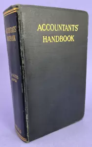 Vintage Accountants' Handbook 1923 Thirtieth Printing Ronald Press Company - Picture 1 of 9