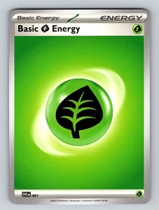 SV01: Scarlet & Violet Base Set #001 Basic Grass Energy - Picture 1 of 2