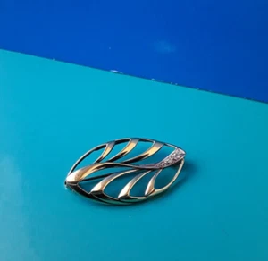 "AMERIKANER AD" spilla vintage, placcato in oro, lunghezza 4 cm. - Foto 1 di 10