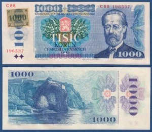 TSCHECHISCHE REPUBLIK / CZECH 1000 Korun (1993) UNC  P.3 a - Picture 1 of 1