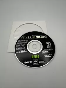 Vintage 2001 AVP 2 Alien VS Predator 2 DEMO PC Game Disc Windows 98/2000/ME - Picture 1 of 2
