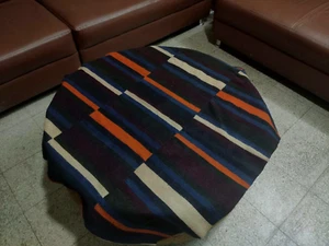 Antike Tibetische Dolpo Decke Textil Größe 87 cm x 82 cm Naturstoff, DT - Bild 1 von 3