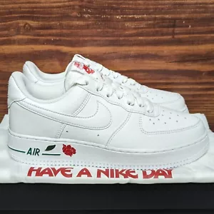 Nike Air Force 1 '07 LX niedrige rosa weiße Schuhe CU6312-100 Herren 6,5/Damen 8 - Bild 1 von 11