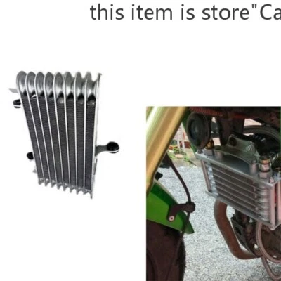 125ml Motorcycle Aluminum Engine Oil Cooler Cooling Radiator Fit for 125CC-250CC - Image 1 of 4