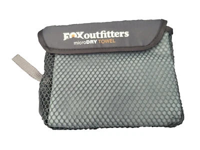 Toalla de Microfibra Fox Outfitters-Compacta Secado Rápido Camping y Viaje Gris-S Nueva Foto 1 de 4