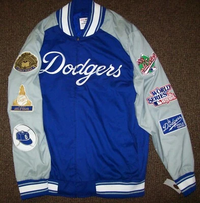 LOS ANGELES DODGERS 6 TME WORLD SERIES CHAMPION Spring/Summer Jacket   2X - Image 1 of 4