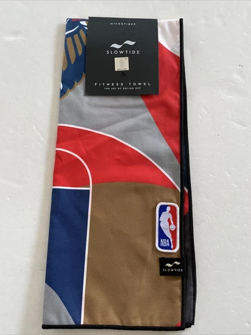 New Orleans 13'' x 31'' Pelicans Court Camo Microfiber Fitness Towel Cover