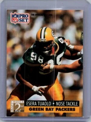 1991 Pro Set #764 Esera Tuaolo - Image 1 of 2