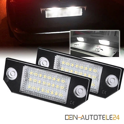 ILLUMINAZIONE TARGA LED ADATTA PER FORD C-MAX FOCUS II DA CABRIO STATION WAGON - Immagine 1 di 4