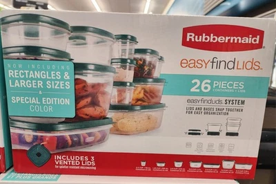 RUBBERMAID 26-pc. Easy Find Lids Food Storage Container Set  Special Edition  - Image 1 of 4