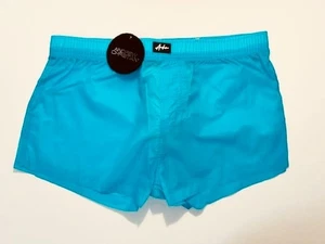 Andrew Christian Size M - Short 100% Nylon Swim Shorts - Turquoise - Picture 1 of 11