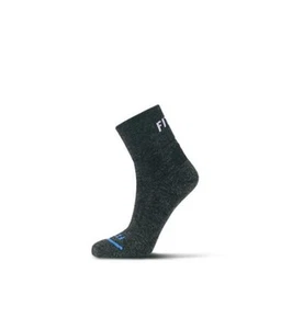 Fits Micro Light Performance Trail Quarter Socks, Charcoal, X-Large - Picture 1 of 1