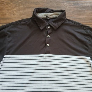 Anderson Ord Polo Mens Large Grey Golf Soft Performance Stretch U.S. AM TOUR - Picture 1 of 9