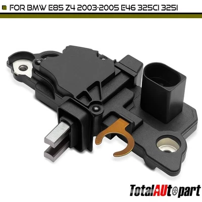 Regulador de voltaje del alternador para BMW E85 Z4 2003-2005 E46 325i 325Ci 14,30±0,3V Foto 1 de 4