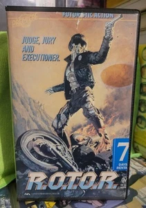 R.O.T.O.R. VHS Horror Sci-Fi Ex-Rental - Picture 1 of 4