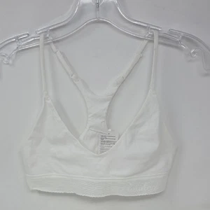 Sujetador Lululemon Ever Essentials Bralette Blanco Sin Costuras Íntimo Talla L - Imagen 1 de 7