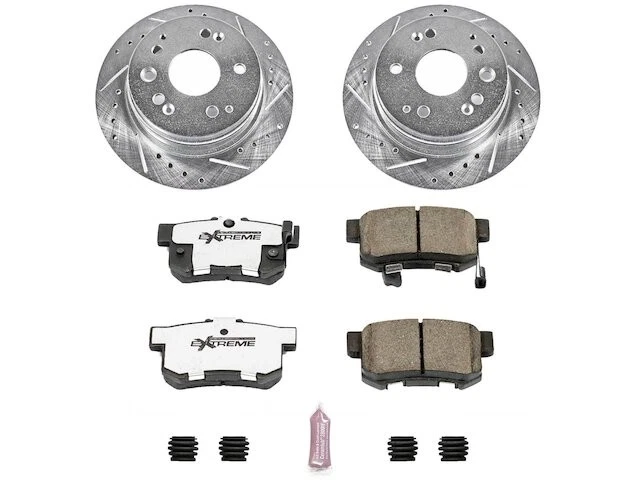 Kit de pastillas de freno trasero y rotor Power Stop 48TKXP14 para Acura CL 2001 2002 2003 Foto 1 de 1