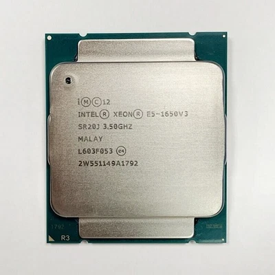 Intel Xeon E5-1650 V3 3.5GHz 15MB 6-Core 12 T SR20J LGA2011-3 CPU Processor - Image 1 of 4
