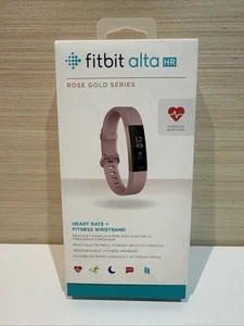 Fitbit Alta HR Rose Gold Fitness Tracker Heart Rate plus Magnetic Wristband - Zdjęcie 1 z 8
