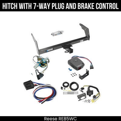 Reboque de engate PKG+ controle de freio para 98-00 Isuzu Hombre 98-04 Chevy S10 GMC Sonoma - Imagem 1 de 4