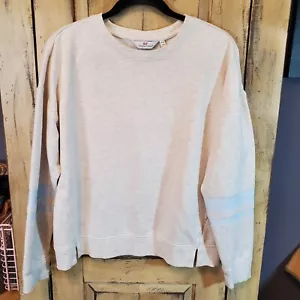 Vineyard Vines Womens Varsity Stripe Crewneck Sweatshirt Size Medium - Picture 1 of 11
