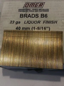 NUEVA grapadora neumática Omer 23 ga PINES 40 mm 1-9/16"" 250 ct - Imagen 1 de 2