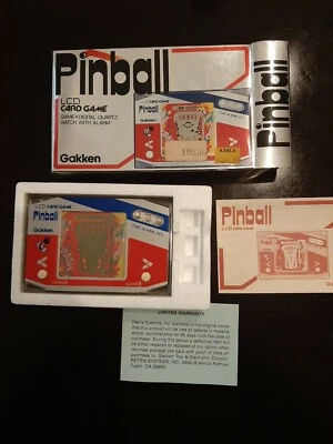 Gakken LCD карта игры портативный видео игры 1980 игры часы 🌟 полный 🌟 РЕДКАЯ!!! - Изображение 1 из 4