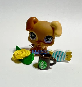 Littlest Pet Shop #760 Baby Boxer Puppy Dog W/Accessories - Picture 1 of 5