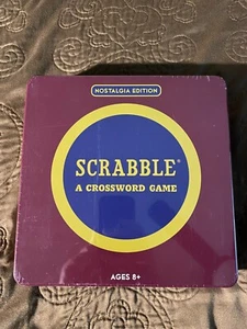 WS Game Company Scrabble Nostalgia Edition in Collectible Tin BRAND NEW - Picture 1 of 2