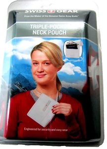 Swiss Gear Neck Security Pouch Light Gray NWT - Picture 1 of 6