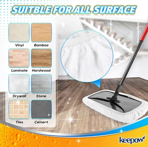 Reusable Mop Pads Compatible with O Cedar Hardwood Floor'N More Microfiber Mo... - Picture 1 of 8