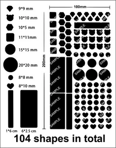 Light Blocking LED covers, LED Light Blocking Stickers for Routers, TV LED, Phon - Picture 1 of 4